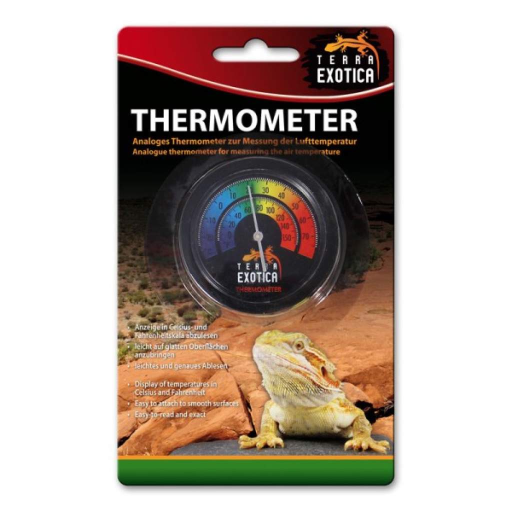 Analog – THERMOMETER und HYGROMETER, schwarz mit farbiger Skala
